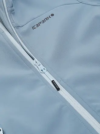 ICEPEAK | Giacca softshell da ragazza Korby Jr con cappuccio | hellblau